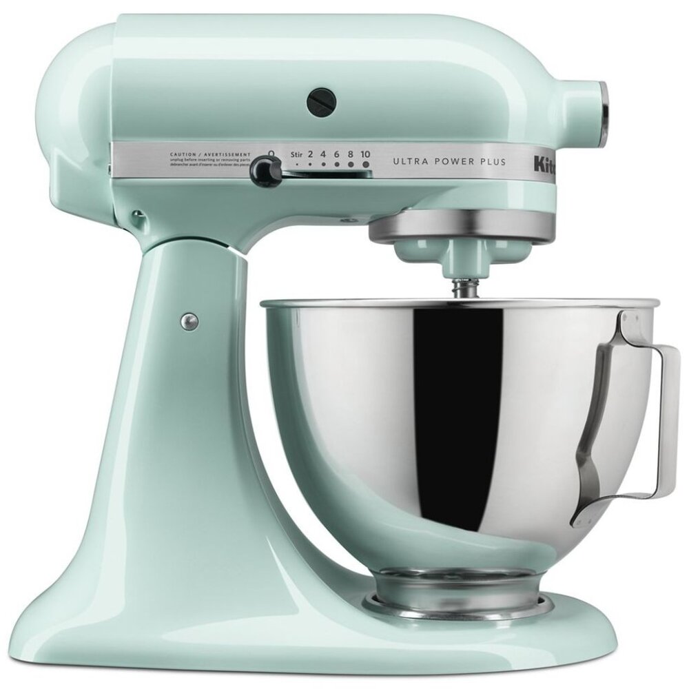 NIB KitchenAid tilt-head stand mixer 4.5 quart Ultra Power® Plus Series Ice Blue